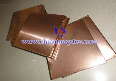 tungsten copper plate